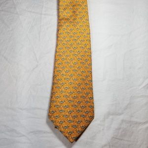 Vineyard Vines Orange Tie Trout Hand Picked